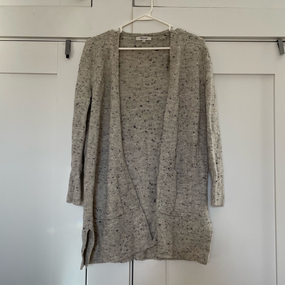 Madewell long cardigan sweater